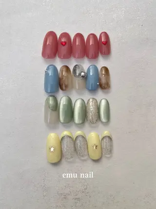 ネイル emu nail yuのネイルデザイン