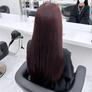 カラー kazuki🍑韓国 トレンド暖色🫗のヘアスタイル