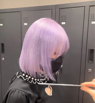 ショート カラー ヘアアレンジ メンズ ハイトーン特化 ♡shoka♡のヘアスタイル