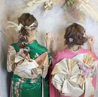 ヘアアレンジ 《カメレオン》 西田美輝のヘアスタイル