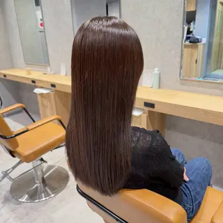 セミロング カラー 須田 柚希のヘアスタイル