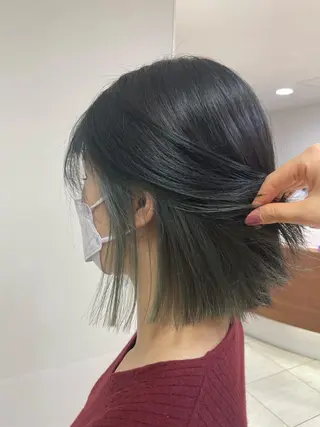 ミディアム カラー ヘアアレンジ 【Sweep】おじま のぞみのヘアスタイル