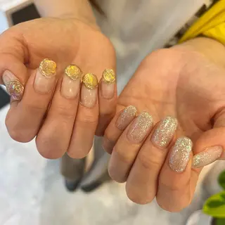 ロング kurogi nanakaのネイルデザイン