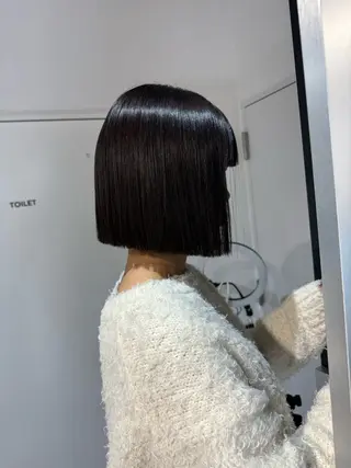 ミディアム ViVIE 　天神大名店所属・野口聖矢/縮毛矯正 髪質改善/ViVIEのヘアスタイル