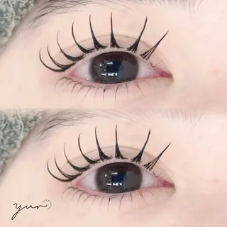 マツエク・マツパ yur西梅田 Mikuのマツエク・マツパデザイン