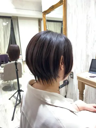 ショート おのだ あやなのヘアスタイル