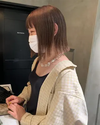 ショート カラー アンニュイヘア🪽 ayumiのヘアスタイル