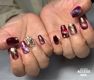 ネイル access nailのネイルデザイン