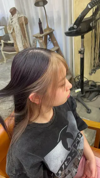 カラー UMM所属・赤木 俊太のヘアスタイル