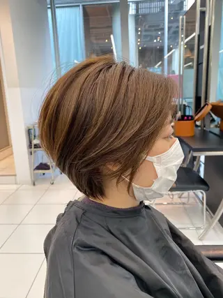 ショート 加藤 真介のヘアスタイル