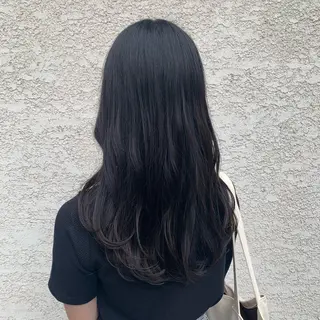 ロング カラー ヘアアレンジ 韓国×巻ける髪質改善 💍maki💍のヘアスタイル