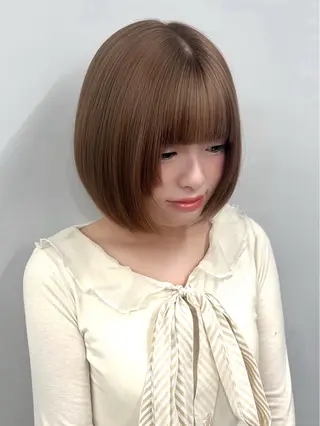 ロング カラー LINDO TOKYO所属・asumi ♡のヘアスタイル