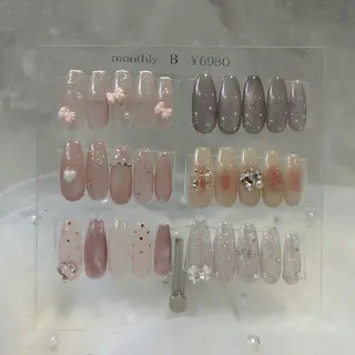 ネイル 🐝TOMO🎀ིྀ 【パラジェル取扱店】のネイルデザイン