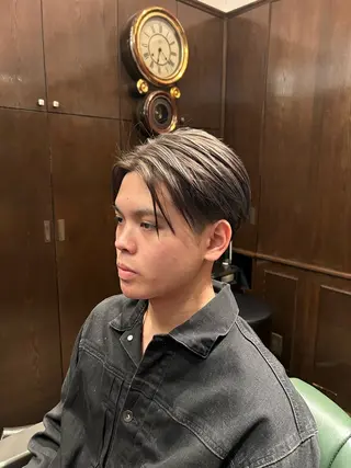 カラー メンズ マスダ コウのヘアスタイル