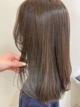 ロング カラー ヘアアレンジ マツエク・マツパ 💎耳ツボジュエリー ×銀座美容室💎のヘアスタイル