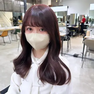 セミロング カラー ヘアアレンジ FERiCIA. 表参道所属・レイヤーカット 🪄吉野翔悟のヘアスタイル