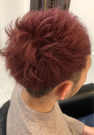 ショート カラー メンズ KEN 🌟のヘアスタイル