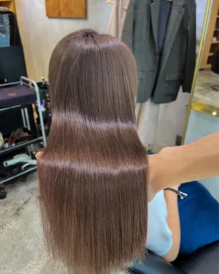 ロング パーマ 北花田美容師🍃村尾 光太/むらのヘアスタイル