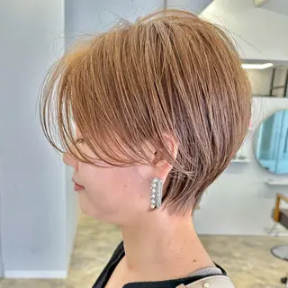 ショート juve.別府店所属・ショート/ボブ ハイライト/Lucaのヘアスタイル