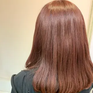 セミロング カラー LINK yumiのヘアスタイル
