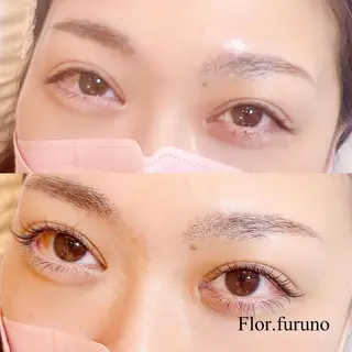 マツエク・マツパ アイブロウ Flor上大岡 *フルノ リナ*のマツエク・マツパデザイン