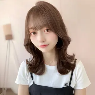 ミディアム カラー Roi【ロイ】所属・マンツーマン施術🩶 𝓚𝓪𝓲𝓽𝓸のヘアスタイル