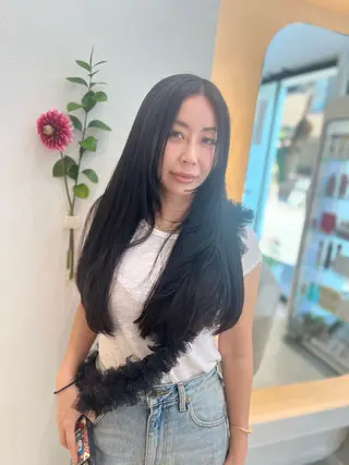 ミディアム 堀井 凌平のヘアスタイル