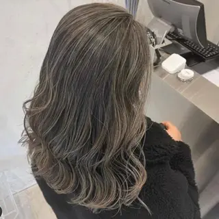 ロング カラー DEAN所属・KEIGO/パーマ ハイトーン/DEANのヘアスタイル