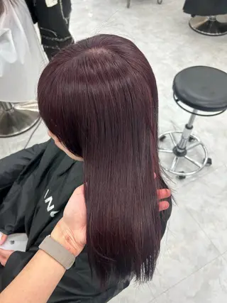 セミロング 🥀艶髪/似合わせ 暖色/まな🥀のヘアスタイル