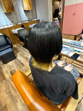 ミディアム 💞艶カラー/ ブリーチ💞ユウカのヘアスタイル
