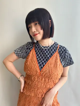 ショート カラー 似合わせ⌇お洒落 カット⌇平野あみのヘアスタイル