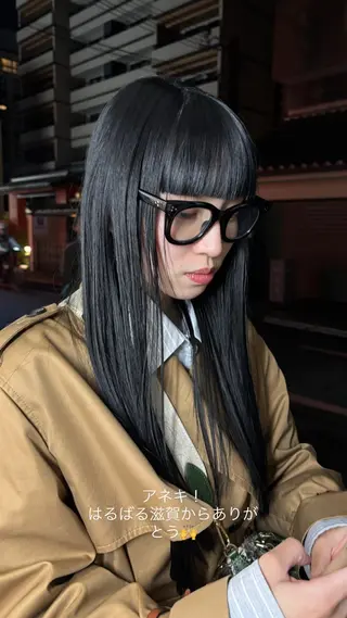 ロング haku所属・haku hair/ 宿谷直暉のヘアスタイル