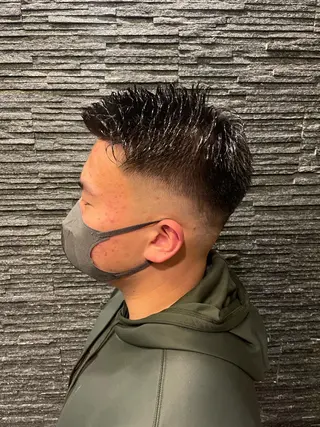 ショート メンズ ヒロ銀座　　　御徒町所属・ヒロ銀座　小林 透真のヘアスタイル