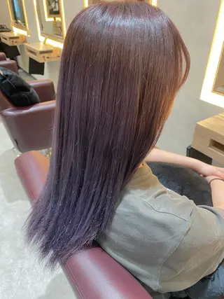 セミロング カラー kanato🇰🇷 【札幌韓国ヘア】のヘアスタイル