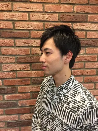 ショート 赤坂barber 古澤慶一郎【モテ髪】のヘアスタイル