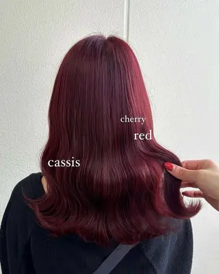 セミロング カラー 《暖色/韓国hair 》🇰🇷桑原ユキネのヘアスタイル