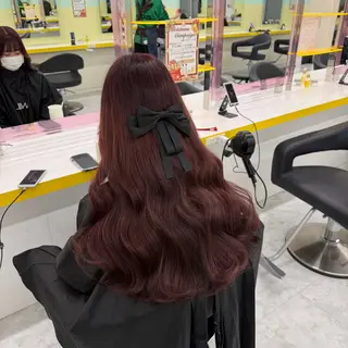 ロング カラー ヘアアレンジ 🎀Girly艶髪カ ラー🎀Harukaのヘアスタイル