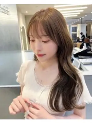 ロング Asumi 髪質改善のヘアスタイル