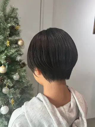 ショート Lis blanc所属・はらだここか/メンズ カットモデル募集中のヘアスタイル