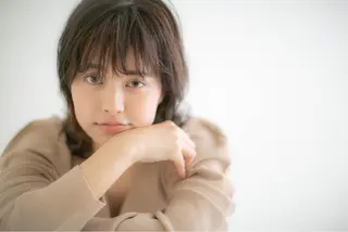 ミディアム 髪質改善ストレート、 カラー清野雄大のヘアスタイル