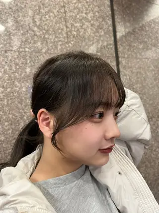 ミディアム 山本 幸矢のヘアスタイル