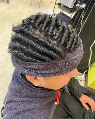 パーマ メンズ 年間2000名担当◎ パーマ職人/仲原佑樹のヘアスタイル