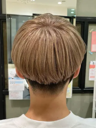 ショート カラー メンズ 井上 武輝のヘアスタイル