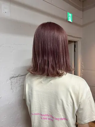 ミディアム カラー 🩵似合わせカット SEIRA🩵のヘアスタイル