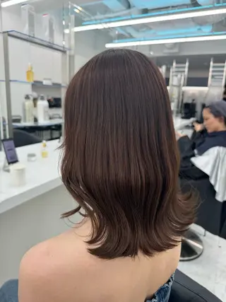 カラー noa🫧美髪/ 透明感カラーのヘアスタイル