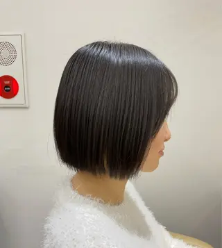 ショート カラー パーマ 大和田拓夢 /縮毛矯正/艶髪ボブのヘアスタイル