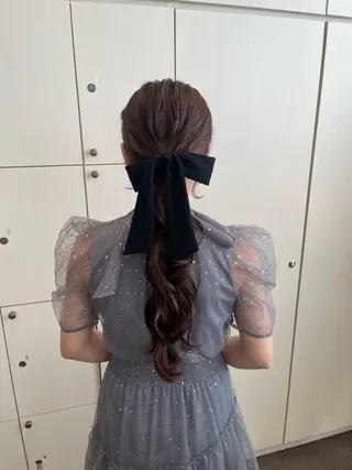 ロング ヘアアレンジ 横浜アレンジ/メンズ カット/yuukaのヘアスタイル