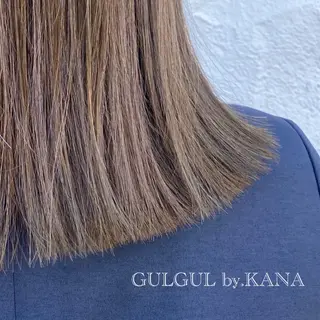 セミロング カラー 【妙典】◎人気サロン 🫧島袋カナ🫧のヘアスタイル