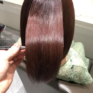 ミディアム カラー ムトウセイマ/艶髪 /艶ケアWブリーチのヘアスタイル