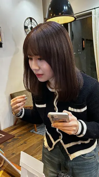 ロング 吉田 百花💛のヘアスタイル